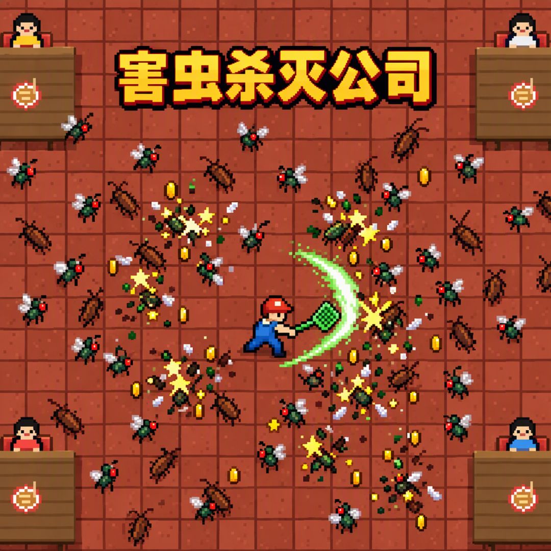 新游戏!害虫杀灭公司!超有趣 1