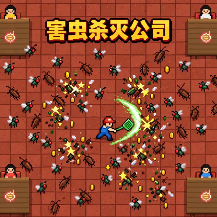 拍死苍蝇!爽!新游戏大家可以试玩截图
