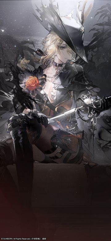 现在为您带来的是【月下安魂曲】版本壁纸！