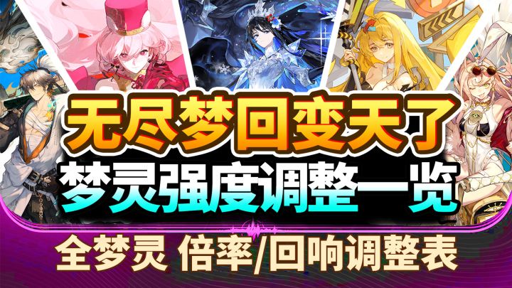 【无尽梦回】全部梦灵技能调整⚡环境大变天！带你看完全部更新！截图