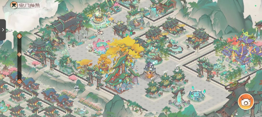 34级门派布局截图