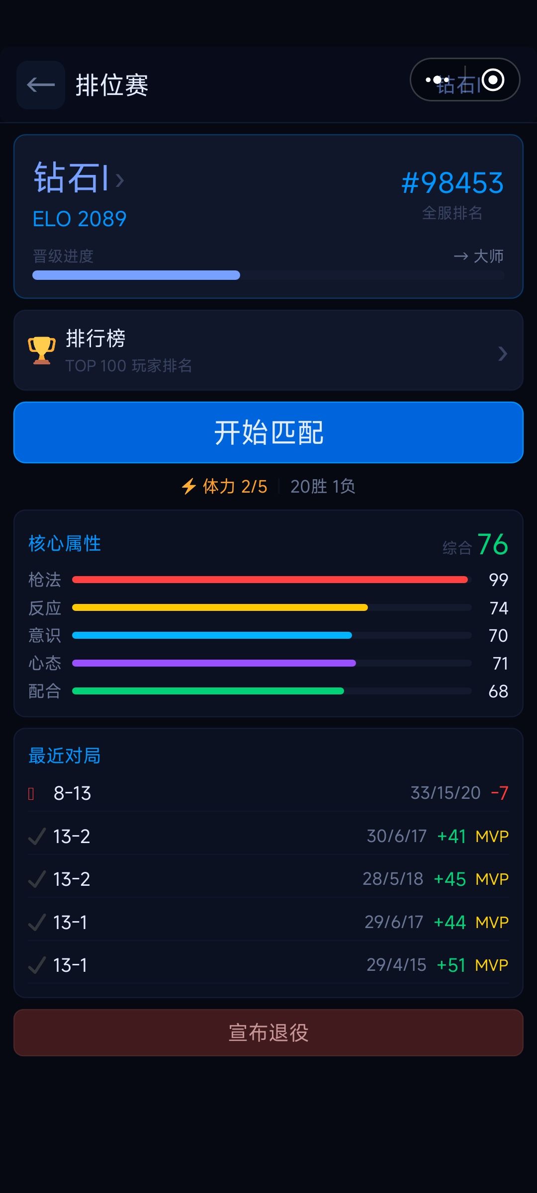 elo机制发力了 1