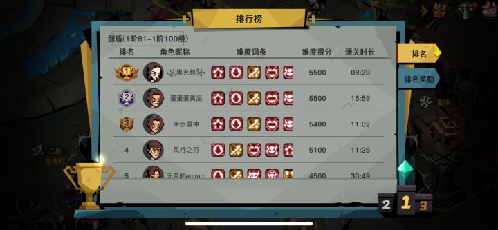 一区试炼纪念贴截图