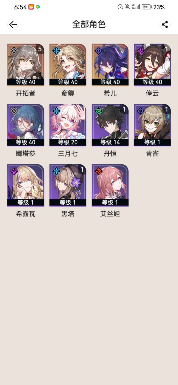 这些角色怎么配队截图