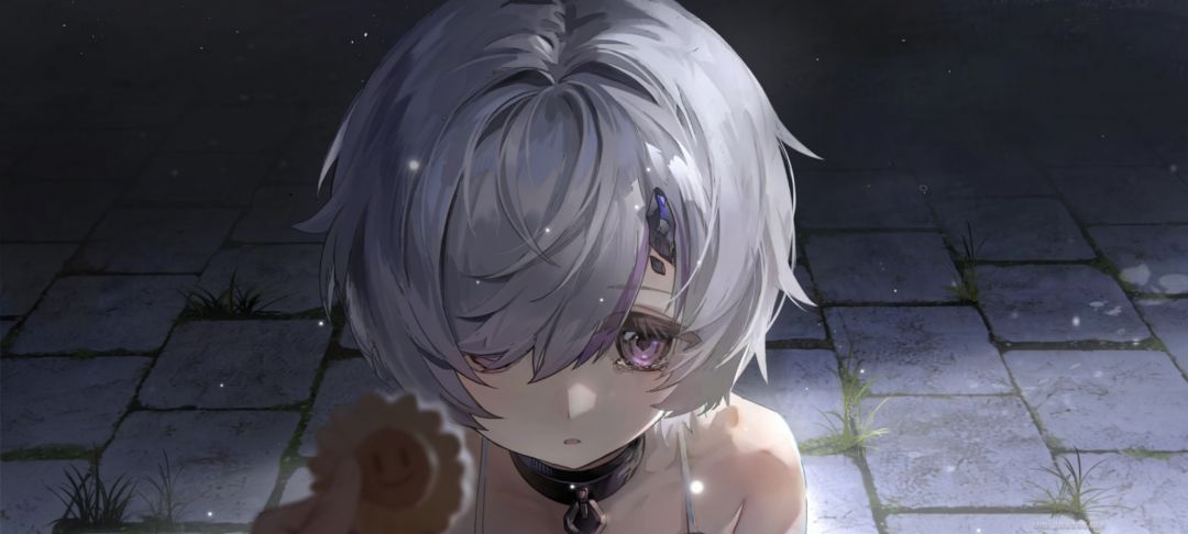 「灰发少女」 1