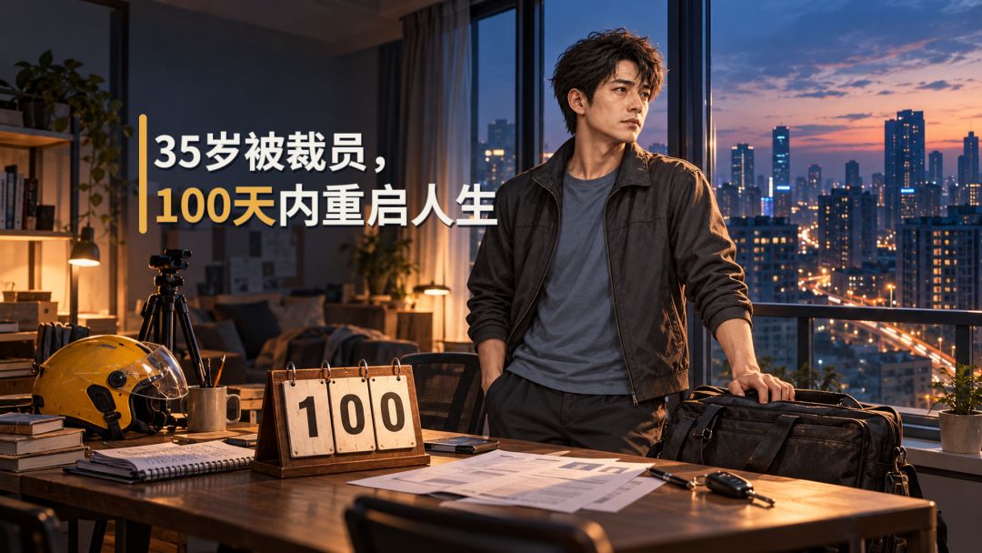 【作品自荐】35岁被裁以后,你会怎么用100天把生活捡回来? 1