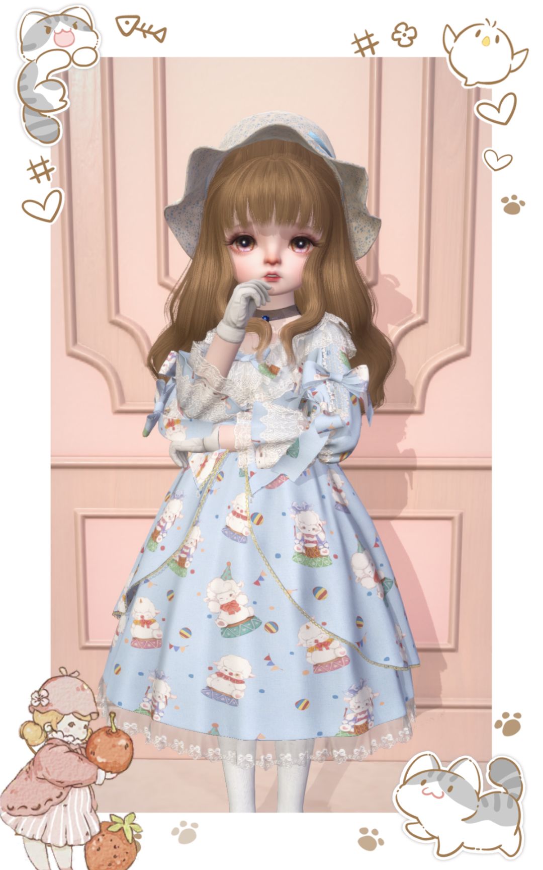 绿色好适合染毛绒绒的衣服 5