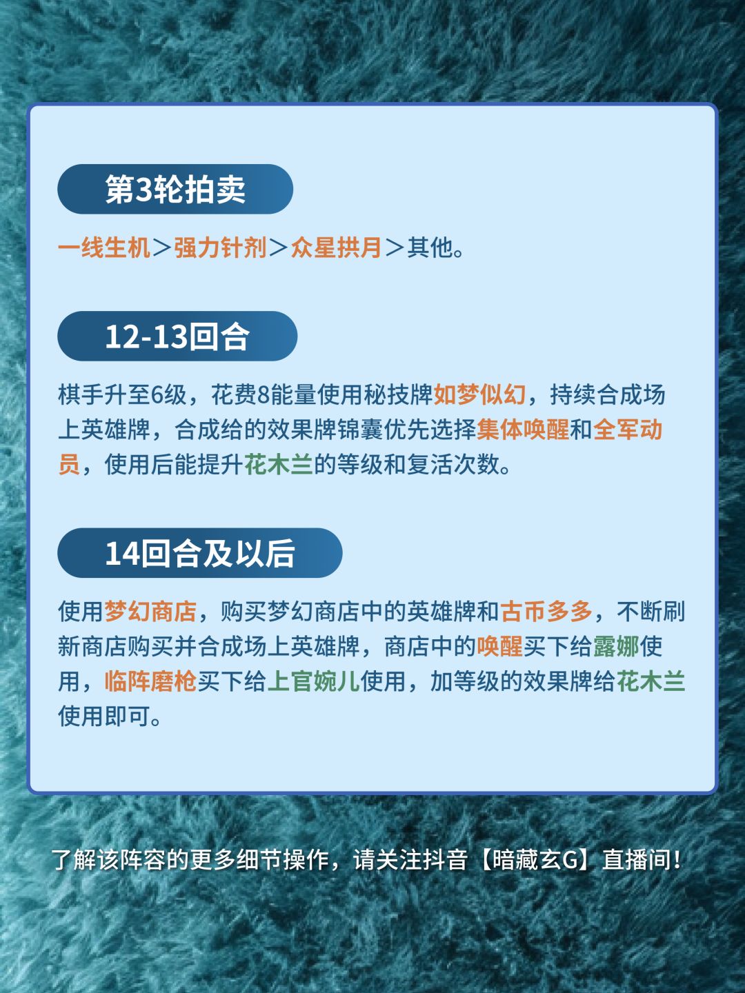 庄小鱼花木兰新手版 6
