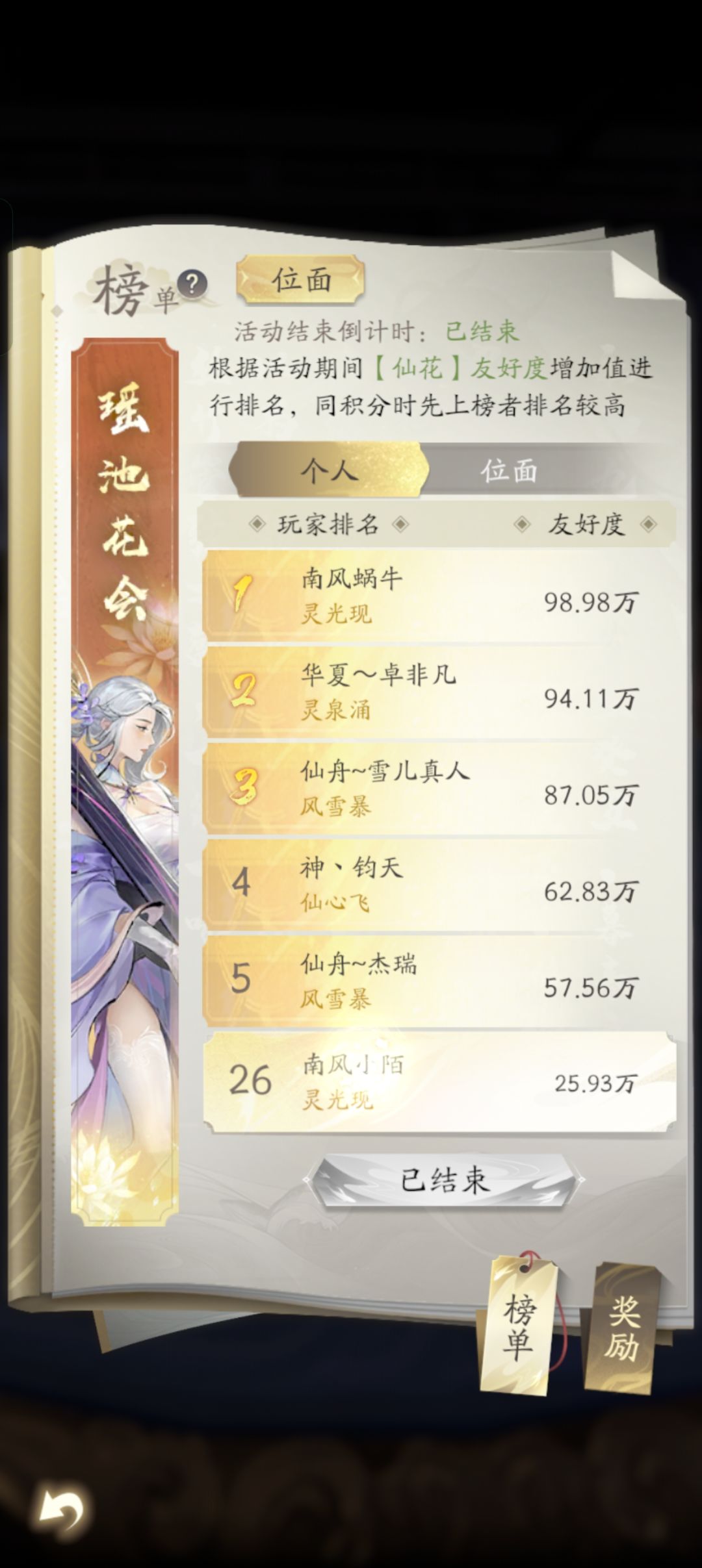 仙花16跨拿下! 2