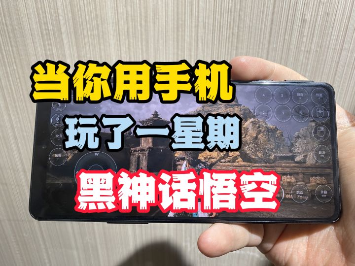 手机玩黑神话悟空 4周目小黄龙截图