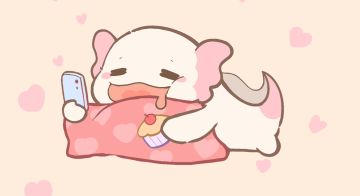 敲治愈可爱的“摆烂”壁纸来喽～