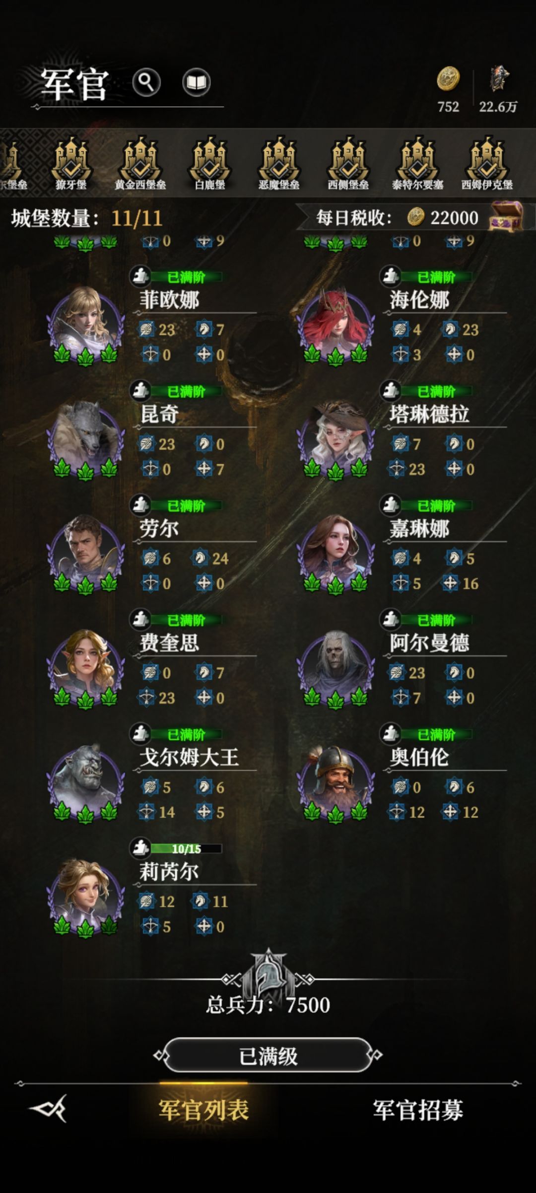 你是说我81w军团币没能抽满扈从嘛? 2