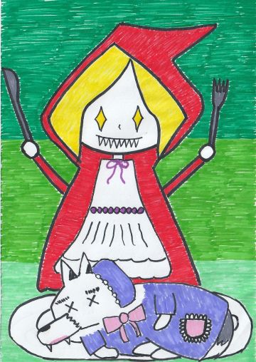 「卡片设计大赛」+「1-6服」+「小红帽的复仇卡片」