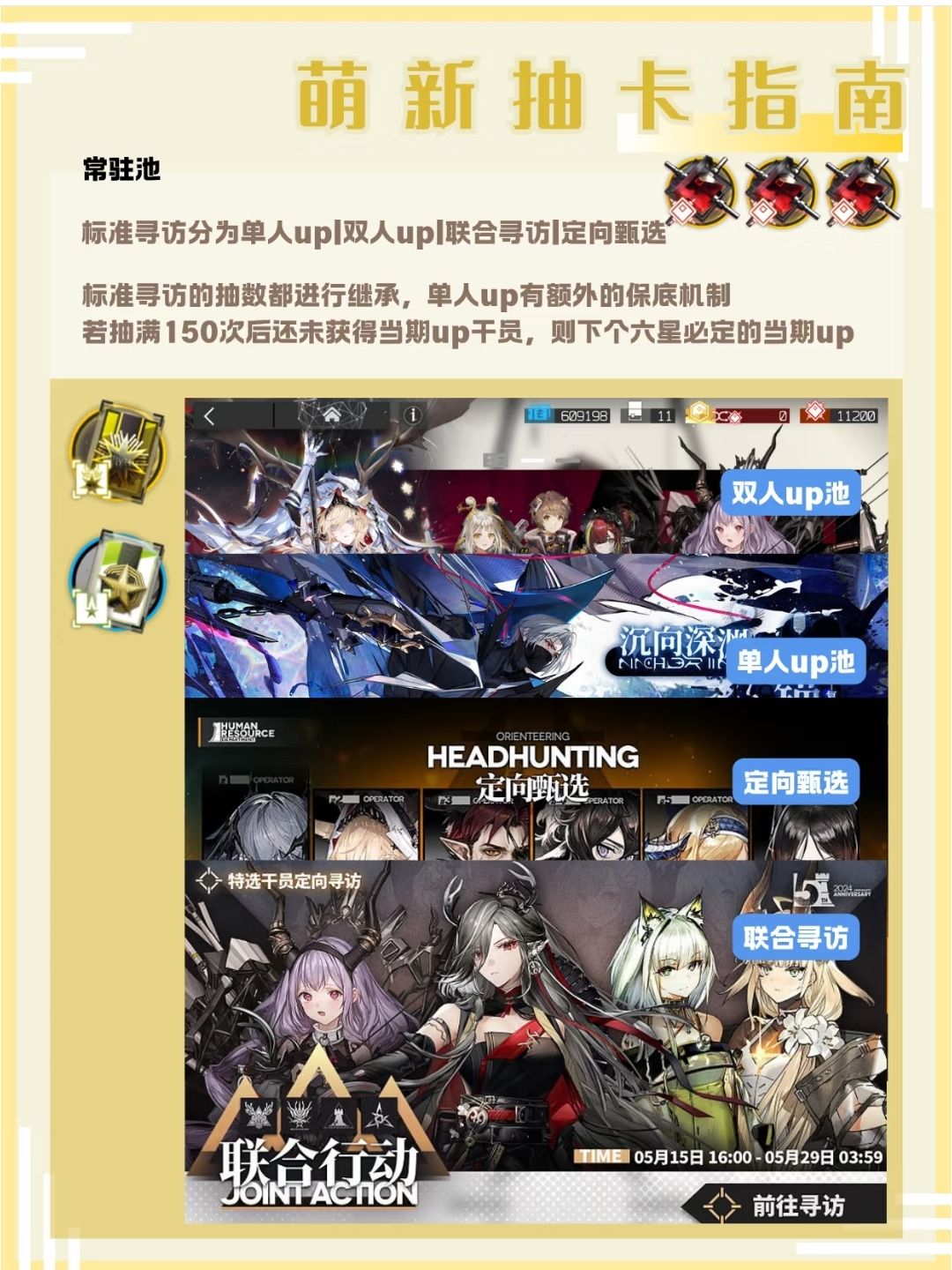 萌新向卡池介绍 1
