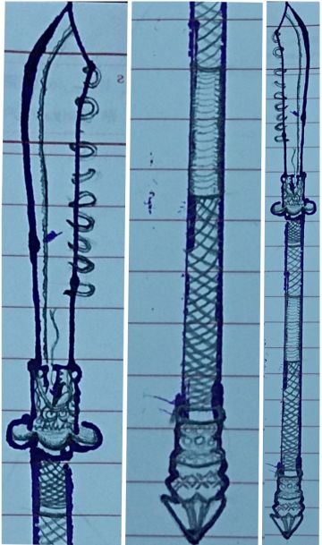 铸兵酱设计：九环大刀--乾坤舞蛟