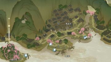 【逆水寒公测攻略】桃溪村「桃溪风筝」\40