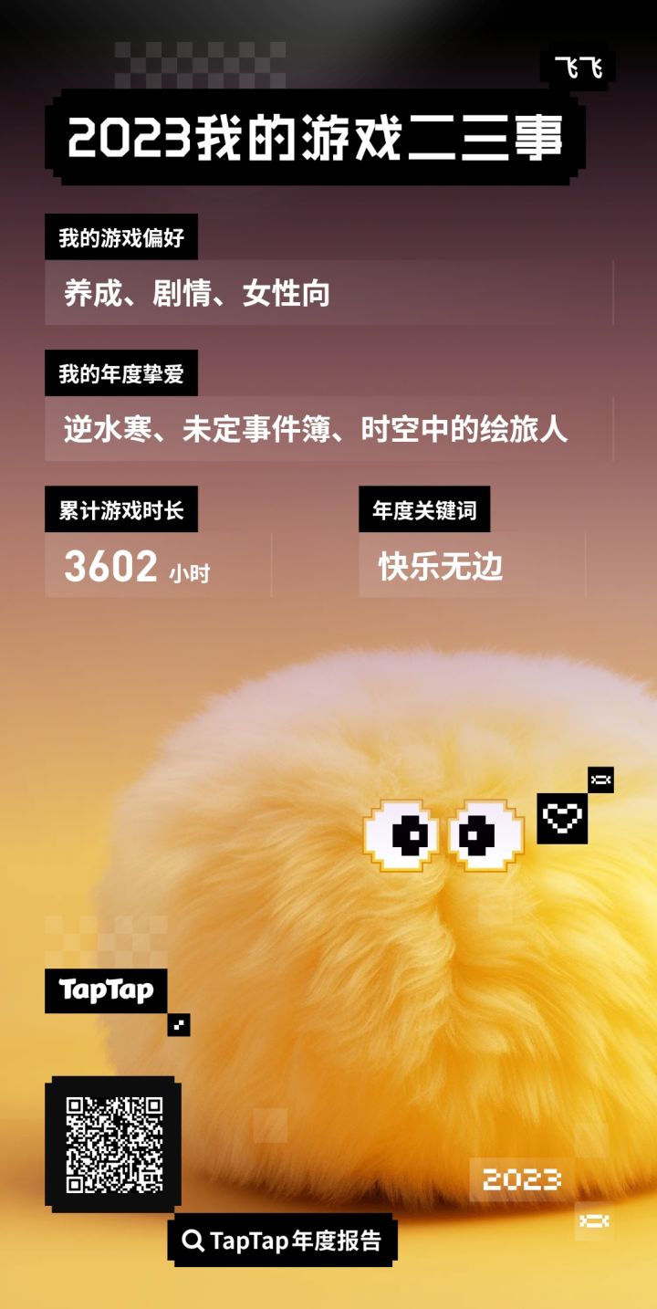 2023年度游戏报告截图