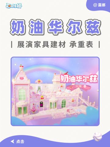 心动小镇 奶油华尔兹展演 家具建材承重详情