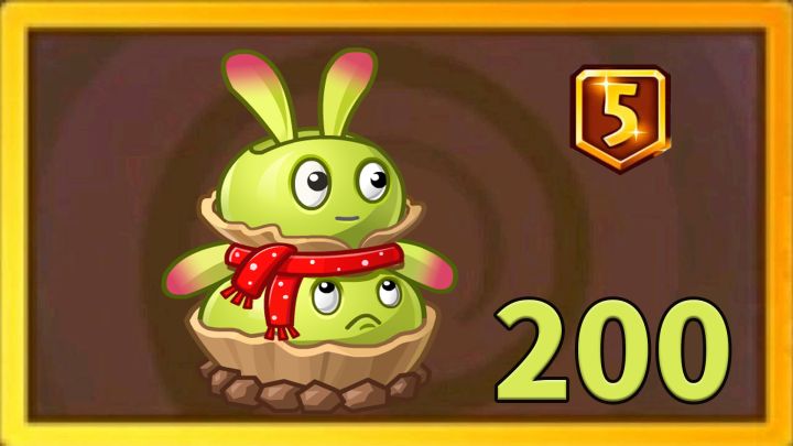 Pvz2植物测评 5阶双生卯兔有百分比伤害,算是无尽神器吗?截图