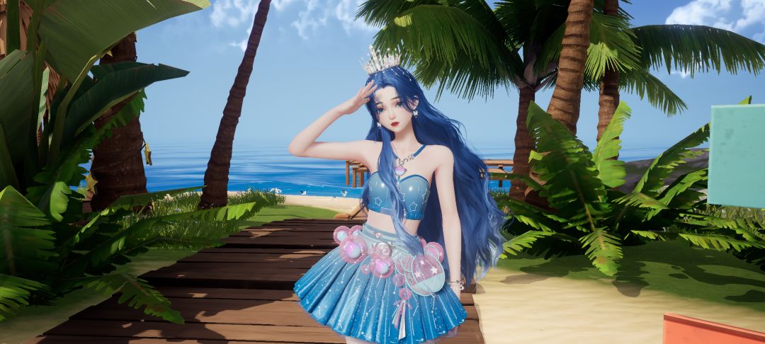 【以闪亮之名】低配版海的女王染色 4