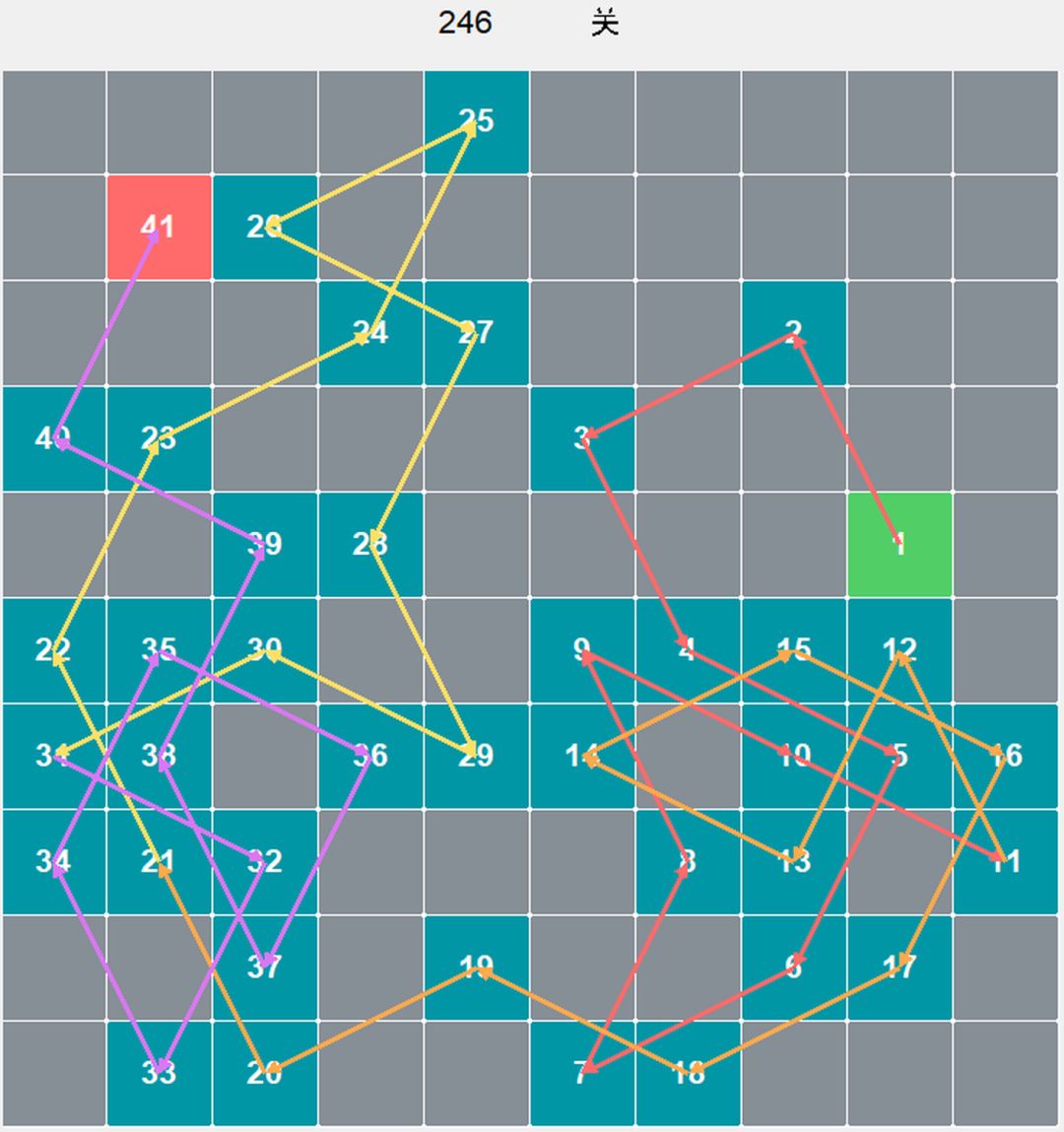 棋盘246-250攻略截图