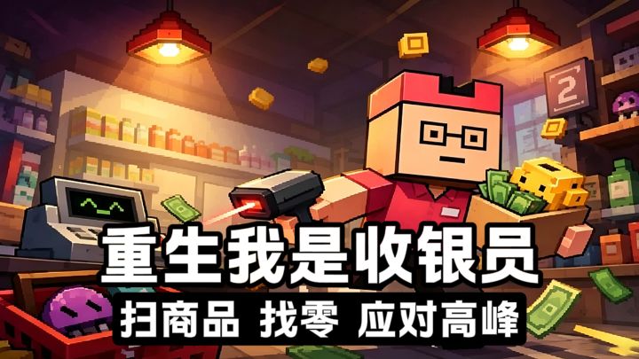 重生之我是收银员❓什么时候可以下班啊...截图