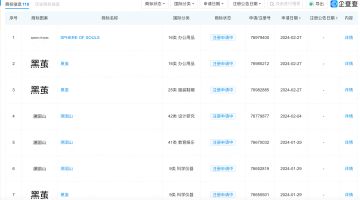 鹰角新产品？「黑茧」商标曝光