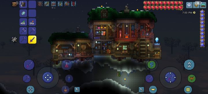 小小的建了个雪地小屋(⌒▽⌒)截图