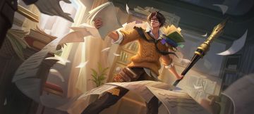 新皮肤爆料丨赵云·执笔狂人：编辑在咆哮，我还在赶稿——看来又赶不上了