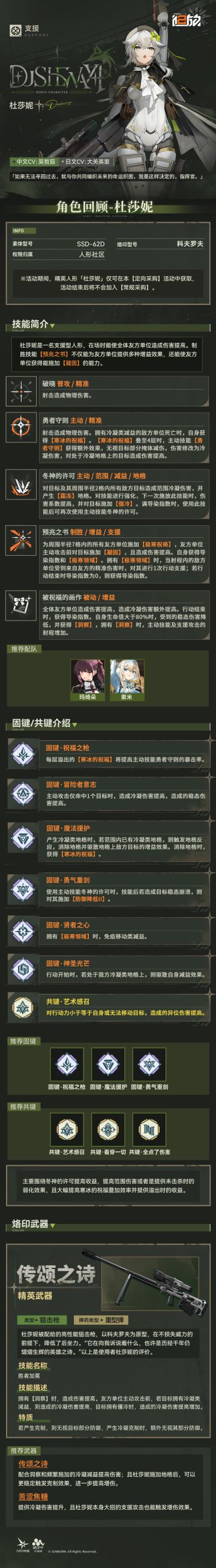 ✦角色复刻 · 杜莎妮✦