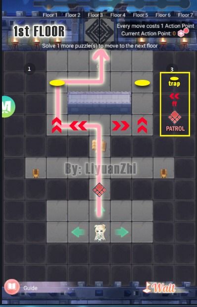 【花之舞】机械迷城活动路线图 2