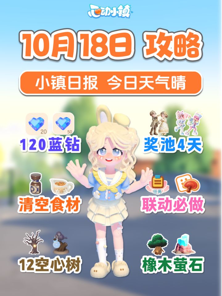 10月18日攻略 120蓝钻 奖池4天 白蛇必做截图