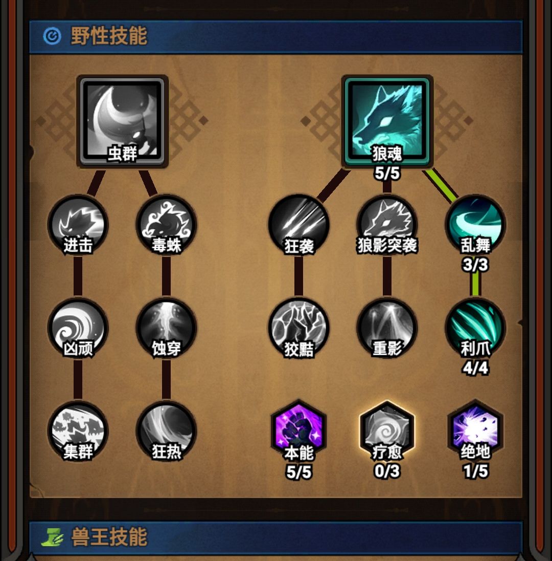 【狼影速刷进阶】狼魂荆棘散步流截图