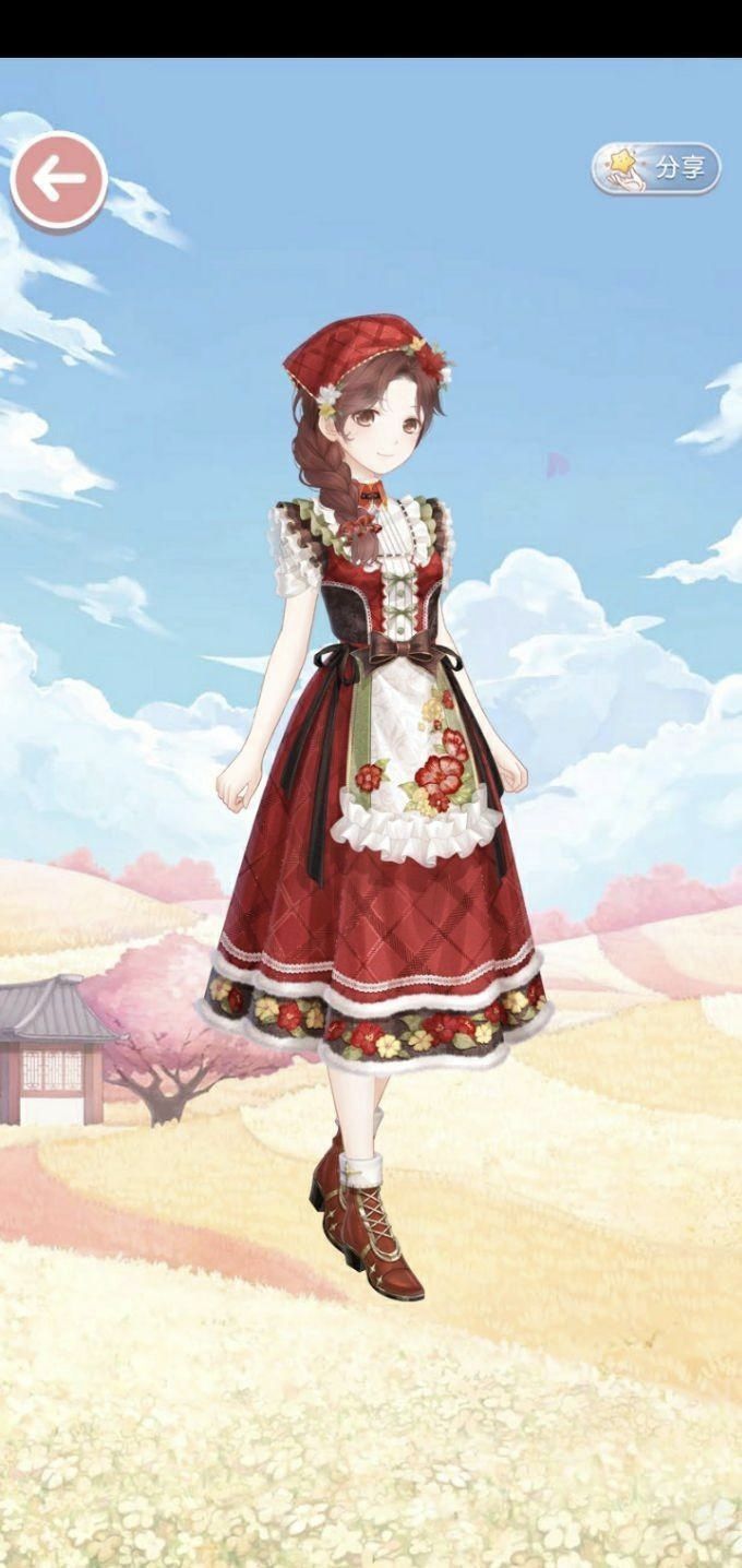 奇迹暖暖七月获得服装搭配2 11