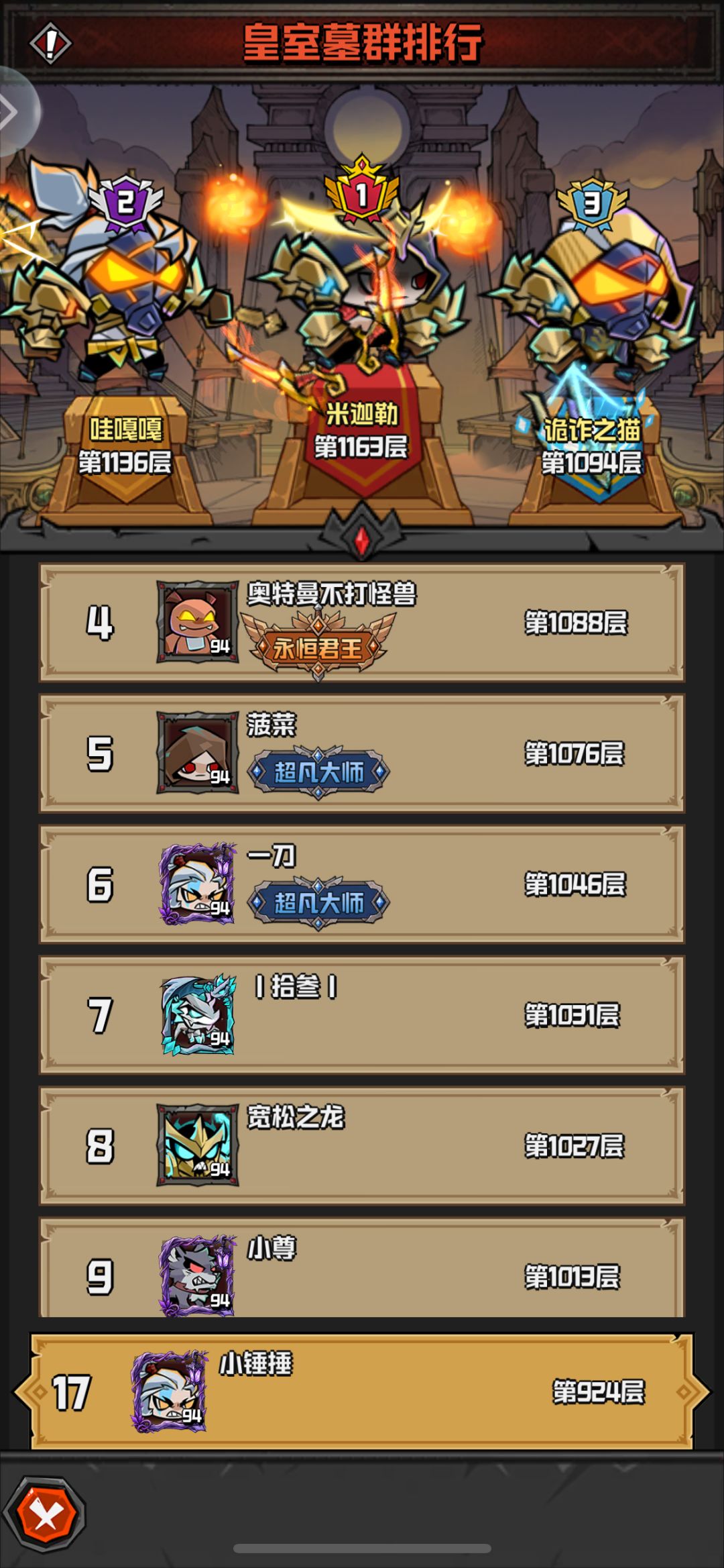 各位零氪战士熬到多少战力了 2