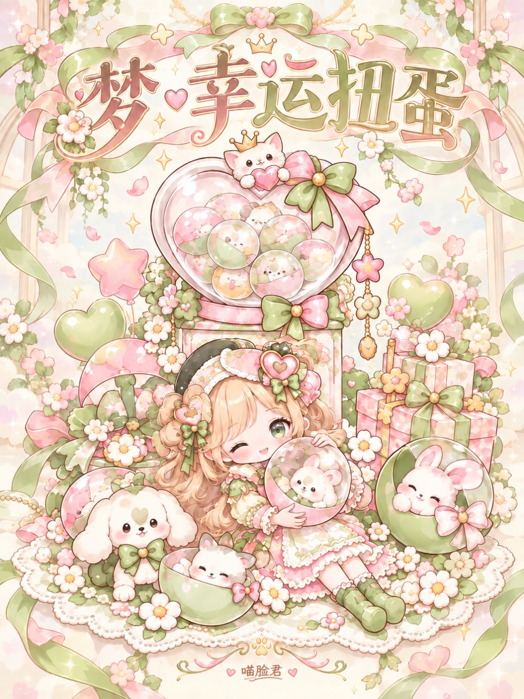 🌸 织梦花素材|🍀《梦·幸运扭蛋》 4