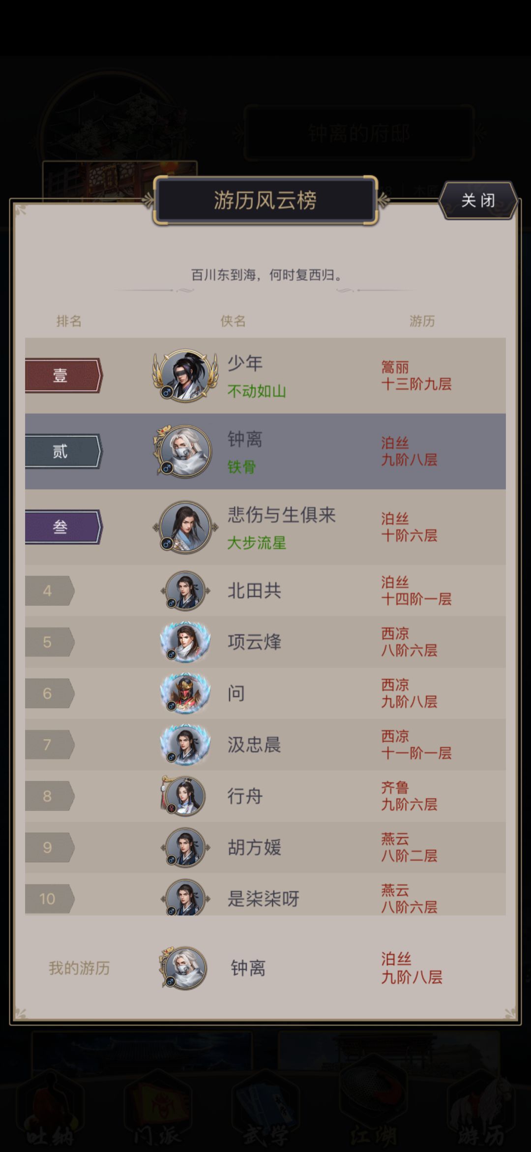 九阶过琼崖 这属性算低吗 2
