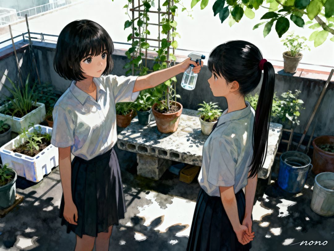 《夏栀与秋澄》 2