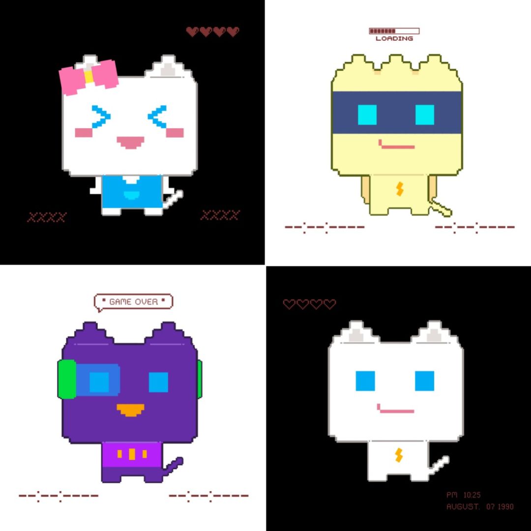 【同人绘画】今天是超级像素猫! 1