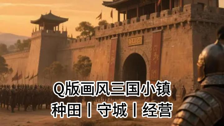 三国题材也能很解压!《三国小镇》种田+守城截图