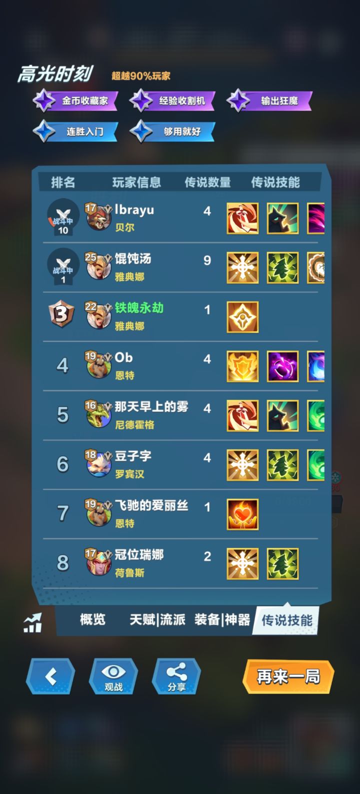 没有任何加成传说技能概率的拿九个金，这合适吗截图