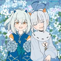 ac月华x雪乃绘画过程