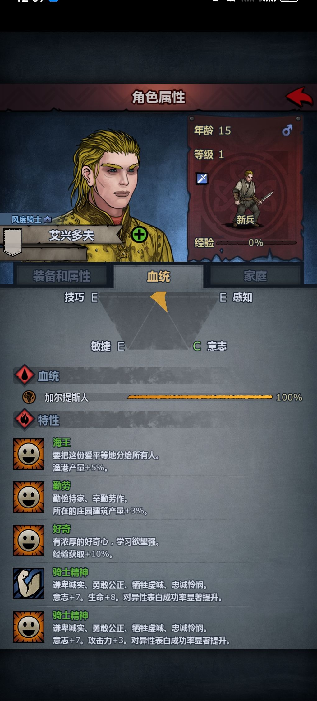 两个骑士精神 1