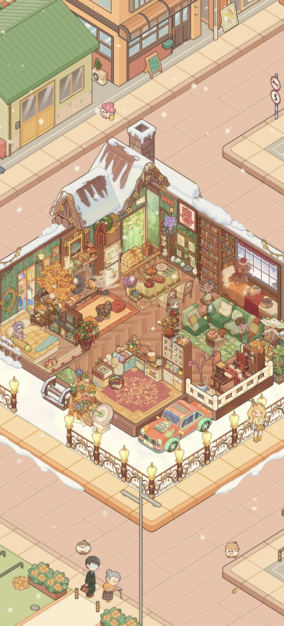 冬季过年小屋 4