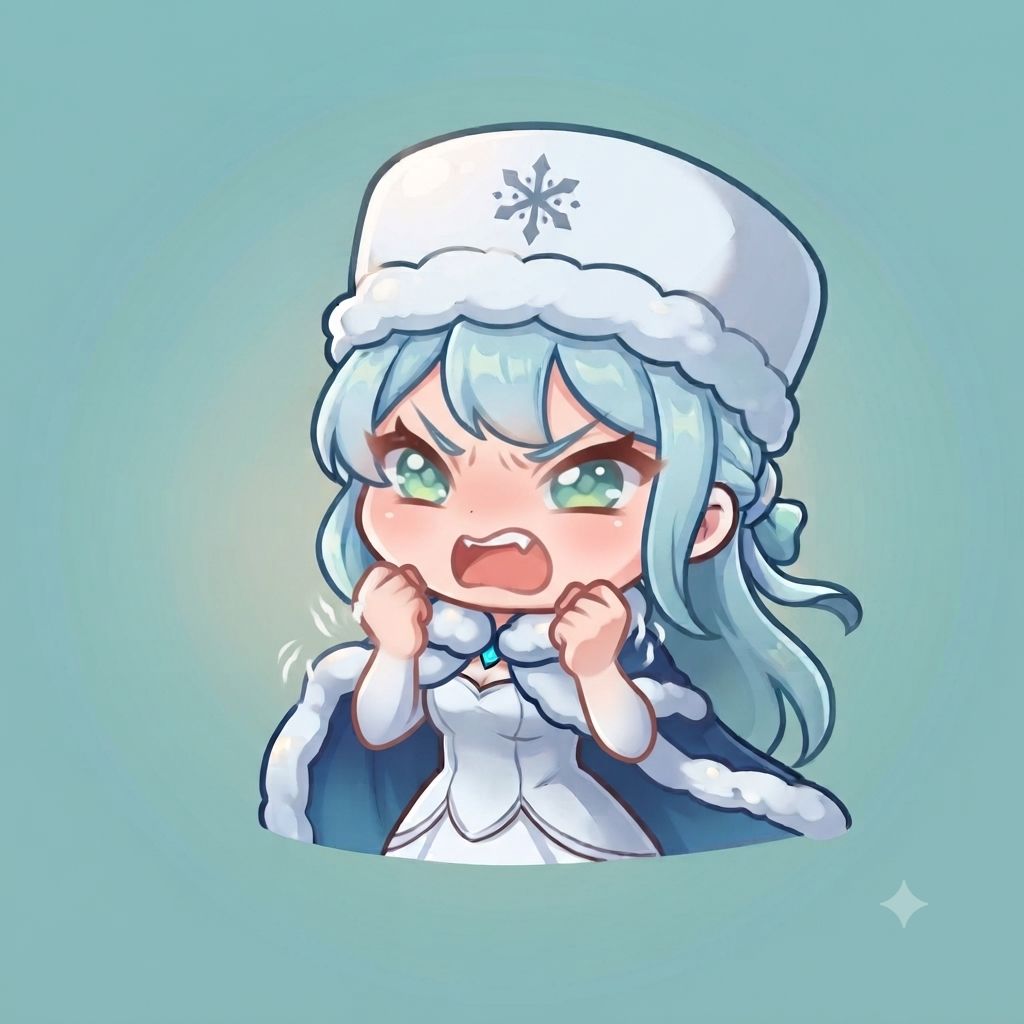 雪女表情包 5