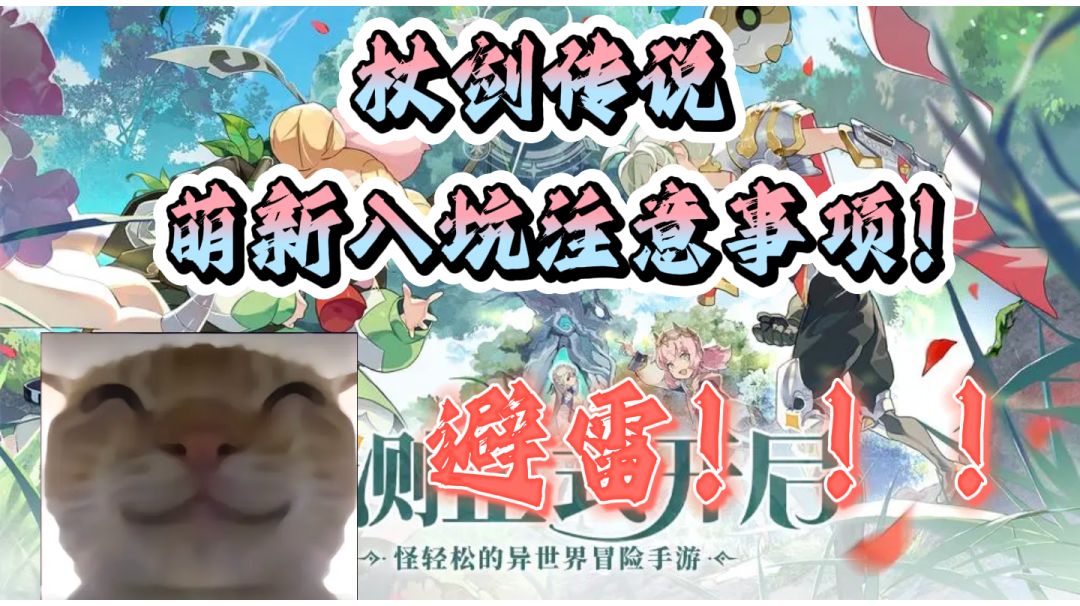 少走弯路！快人一步！杖剑传说:开荒注意事项！！！截图