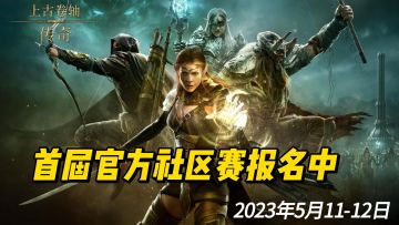 《上古卷轴：传奇》首届社区赛事火热报名中！