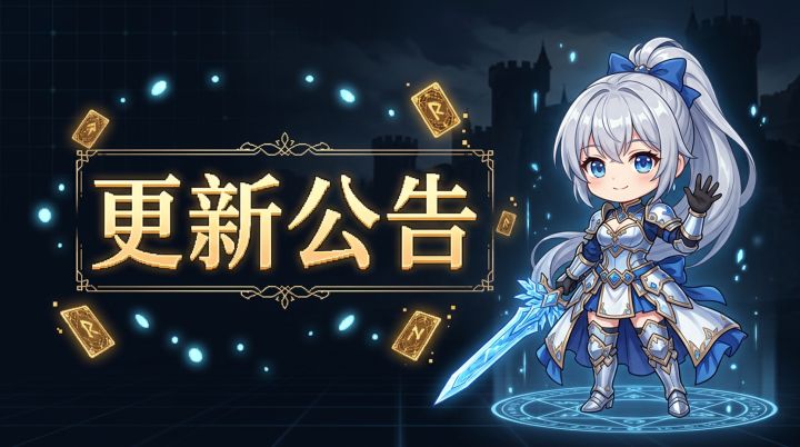 【卡牌风暴】更新公告截图