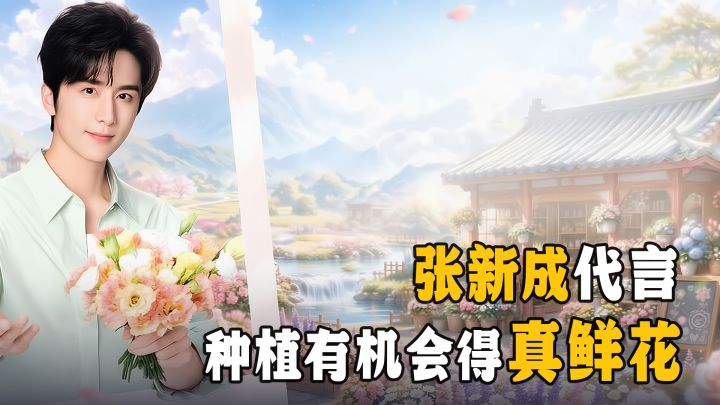 张新成代言+有概率得真鲜花❗速来领花园世界福利!截图