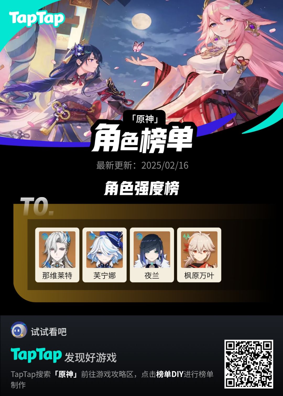 #我的原神强度榜截图